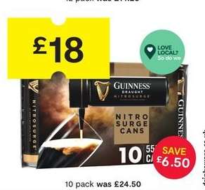 Guinness Draught Nitrosurge Cans