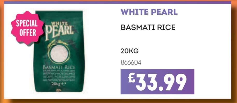 WHITE PEARL BASMATI RICE
