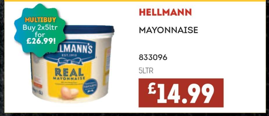HELLMANN MAYONNAISE