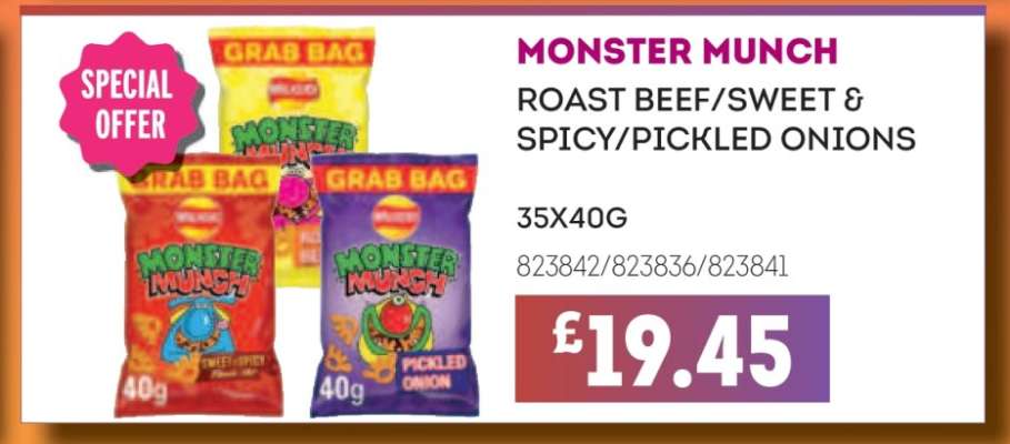 MONSTER MUNCH