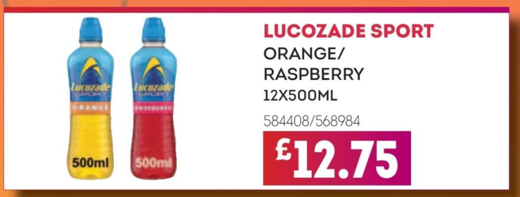 LUCOZADE SPORT