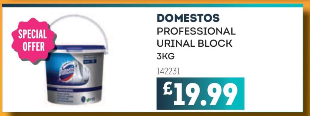 DOMESTOS PROFESSIONAL URINAL BLOCK