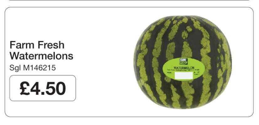 Farm Fresh Watermelons