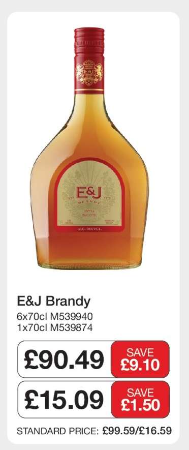 E&J BRANDY