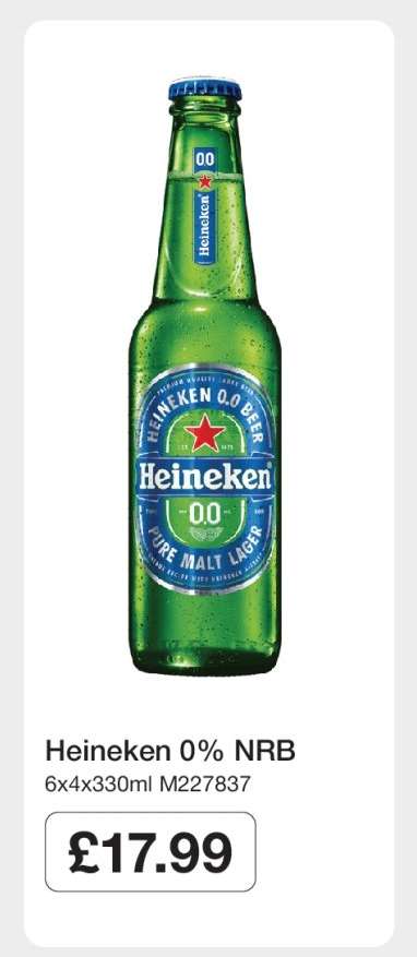 Heineken 0% NRB