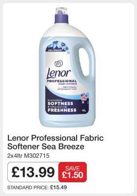 Lenor Professional Fabric Softener Sea Breeze