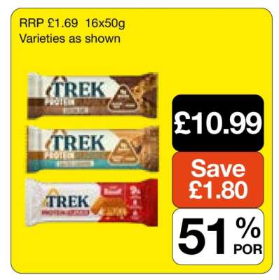 Trek Protein Bars