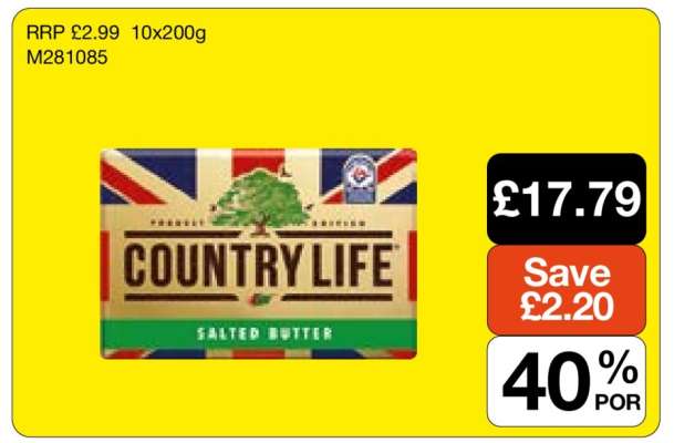 Country Life Salted Butter