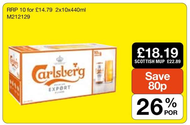 CARLSBERG EXPORT