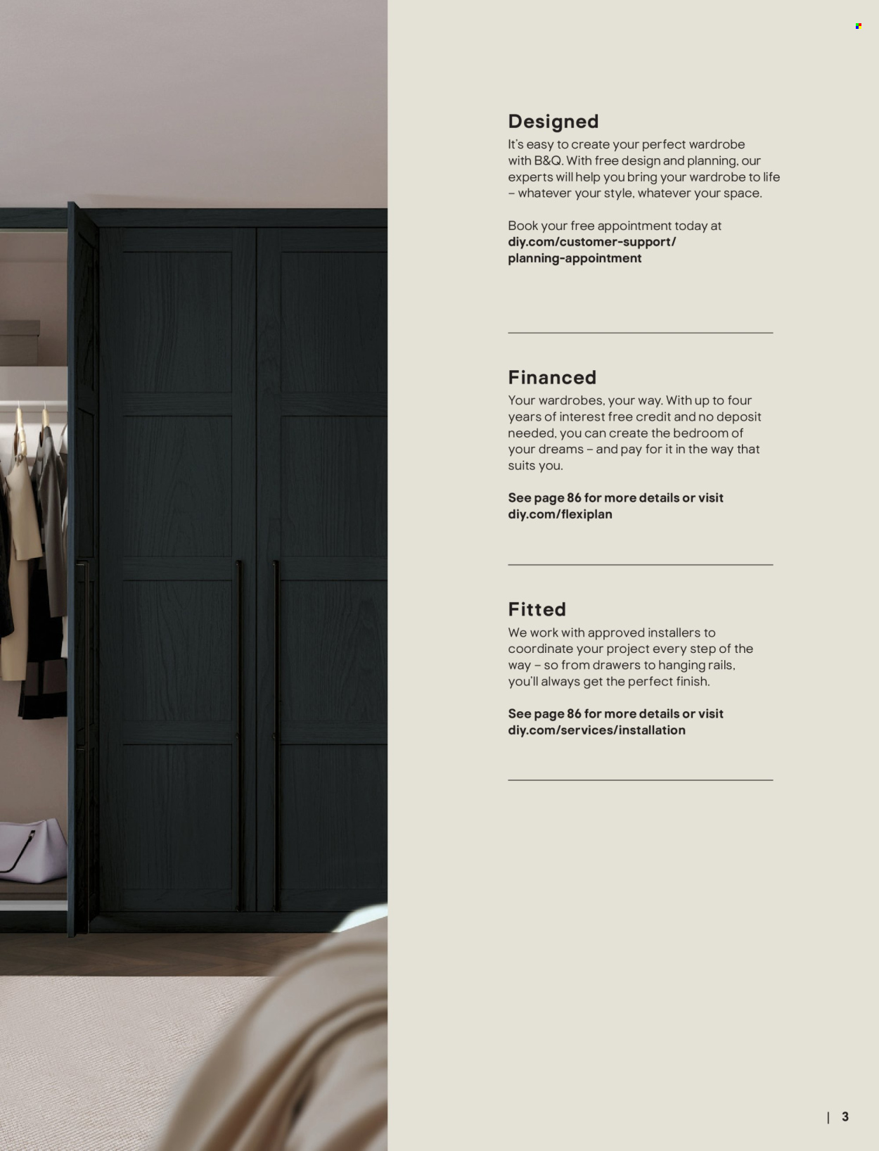 B&Q offer . Page 3. Page 3