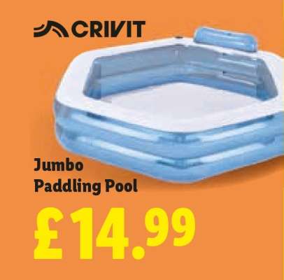 CRIVIT Jumbo Paddling Pool