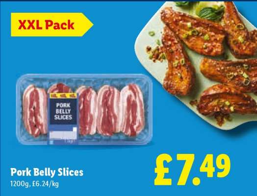 Pork Belly Slices