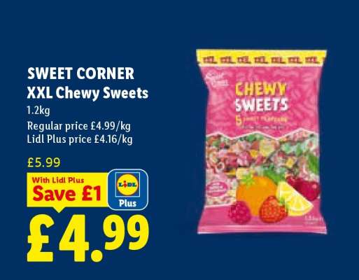 SWEET CORNER XXL Chewy Sweets