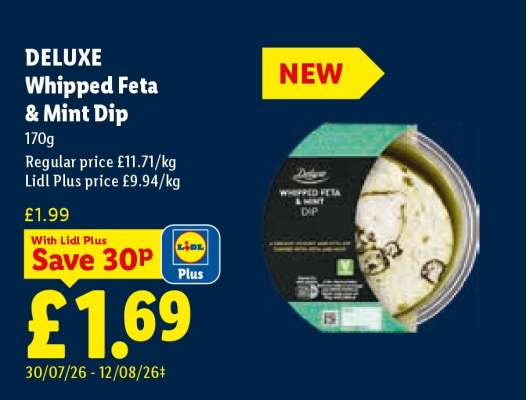DELUXE Whipped Feta & Mint Dip