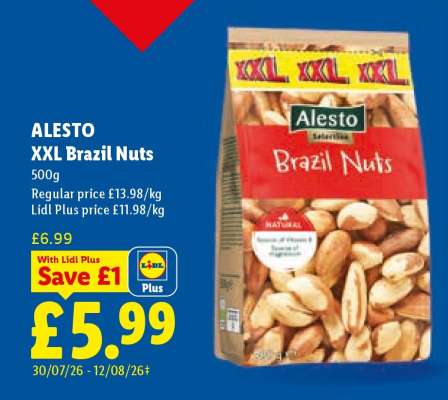ALESTO XXL Brazil Nuts