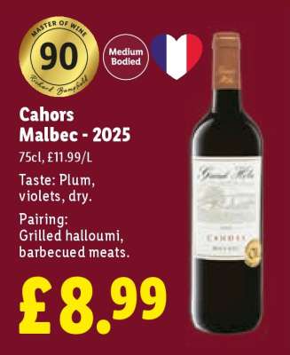 Cahors Malbec - 2025