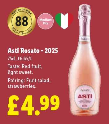 Asti Rosato - 2025