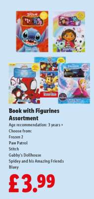 Book with Figurines Assortment