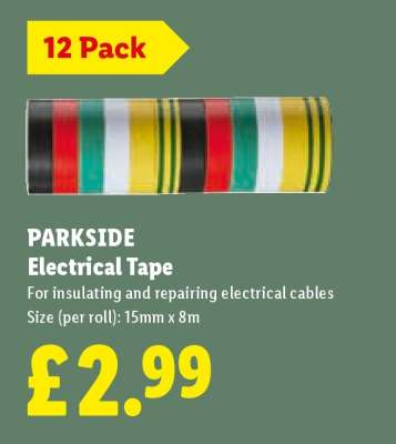 PARKSIDE Electrical Tape