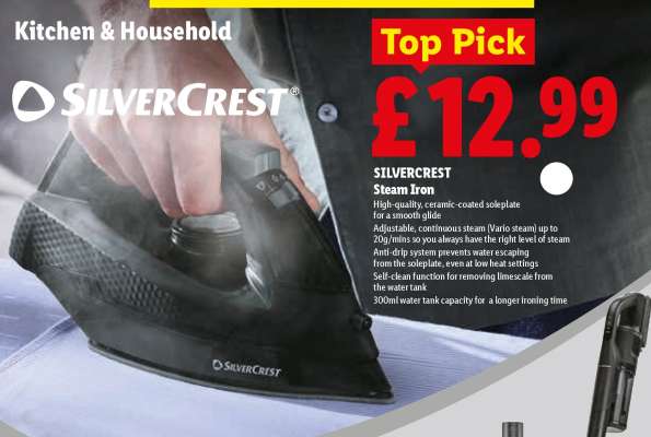 SILVERCREST Steam Iron