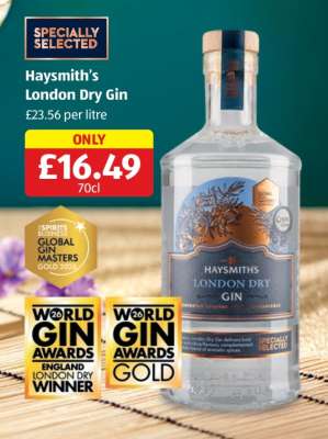 Haysmith's London Dry Gin