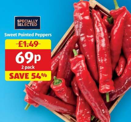 Sweet Pointed Peppers
