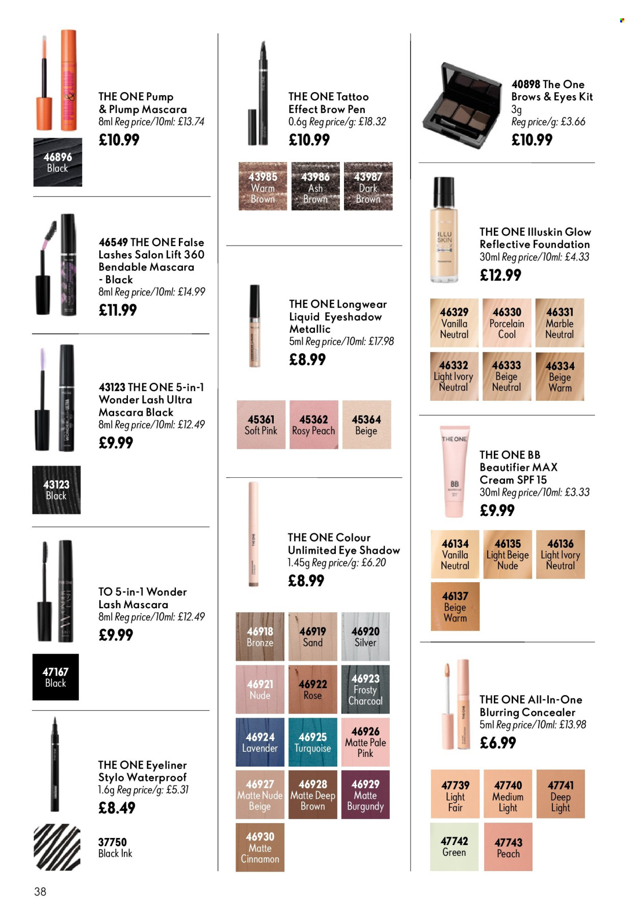 Oriflame offer  - 29.7.2026 - 18.8.2026. Page 38. Page 38