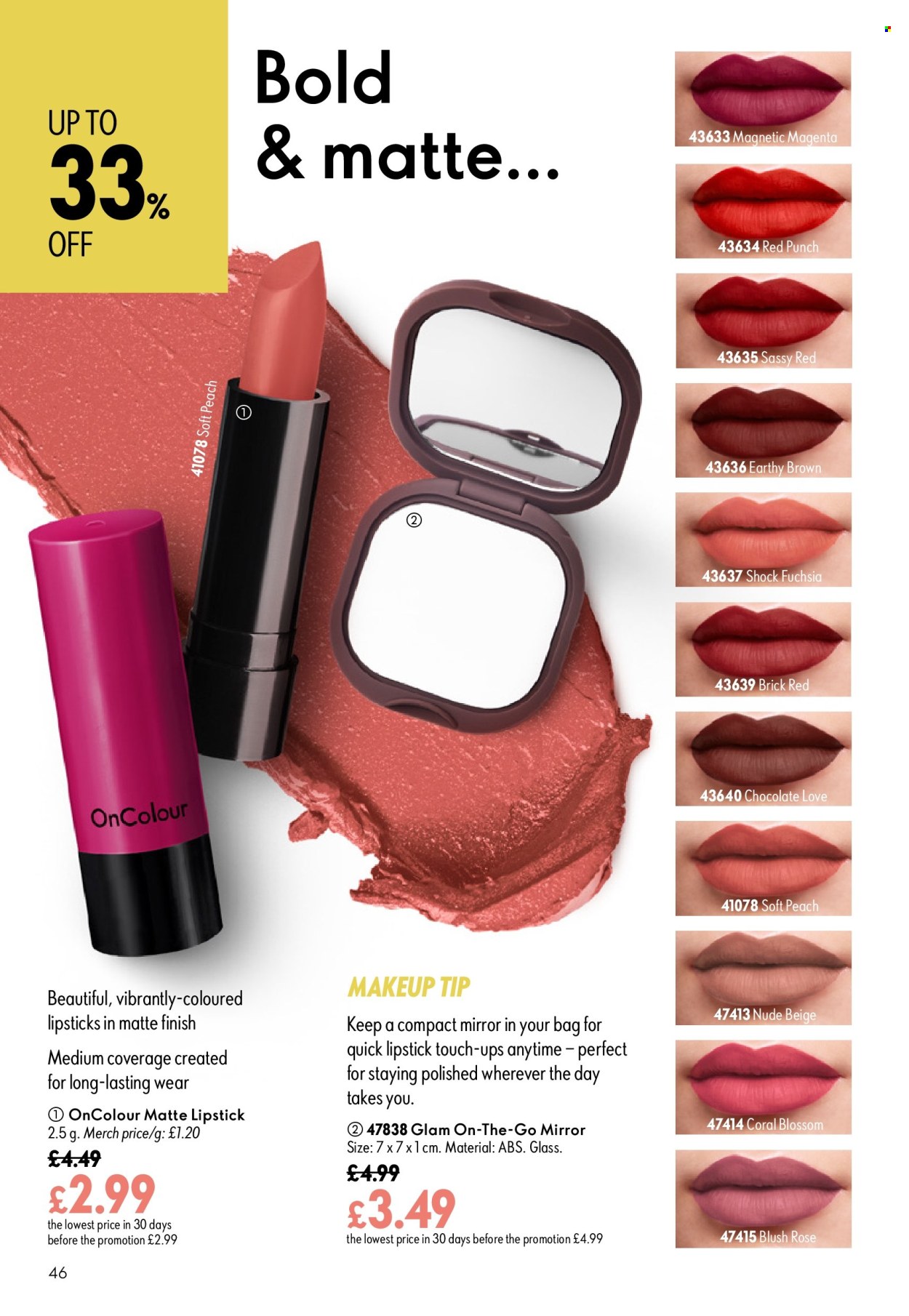 Oriflame offer  - 29.7.2026 - 18.8.2026. Page 46. Page 46