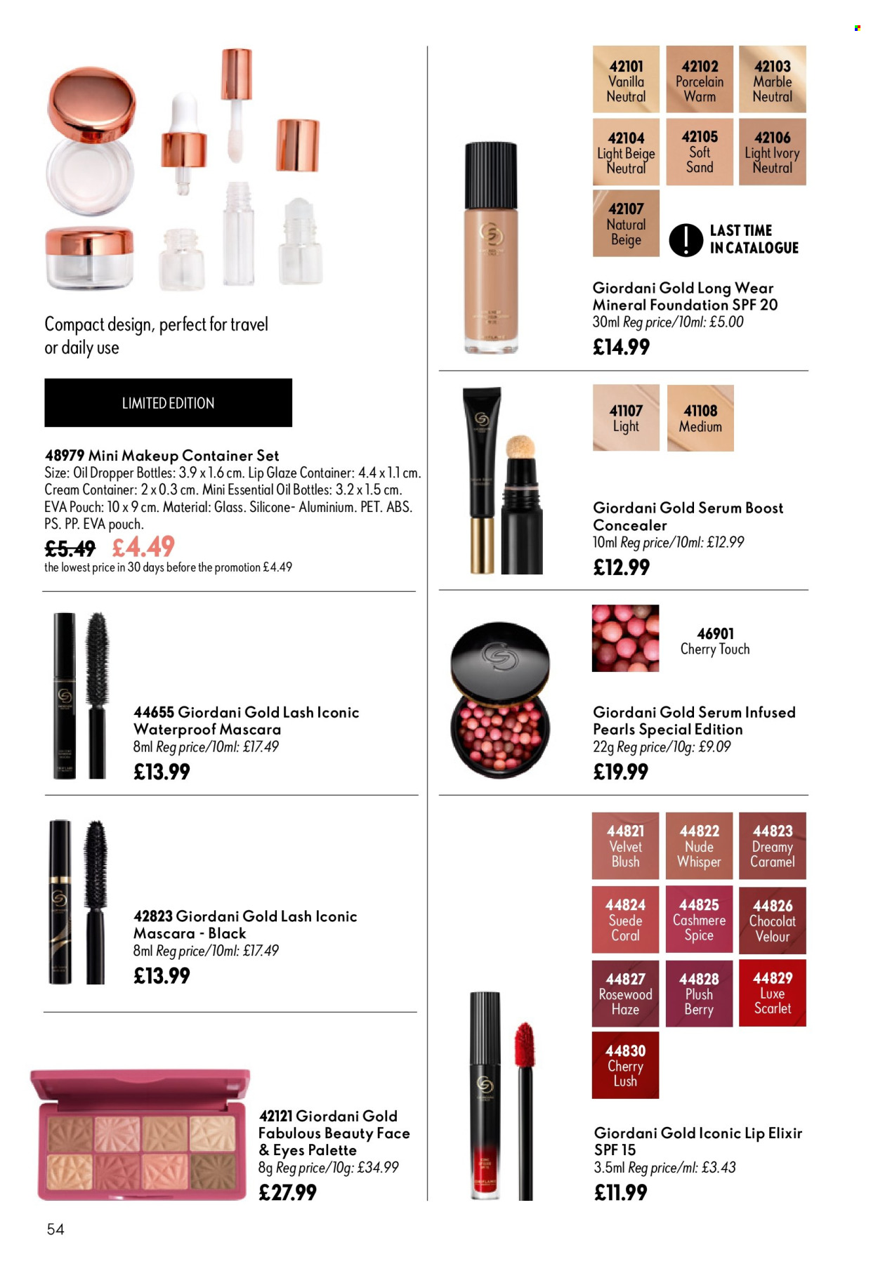 Oriflame offer  - 29.7.2026 - 18.8.2026. Page 54. Page 54