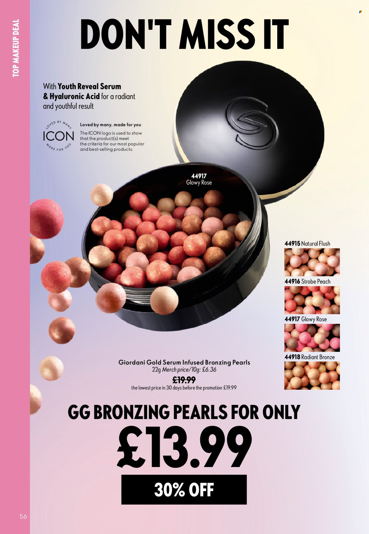 Oriflame offer  - 29.7.2026 - 18.8.2026. Page 56. Page 56