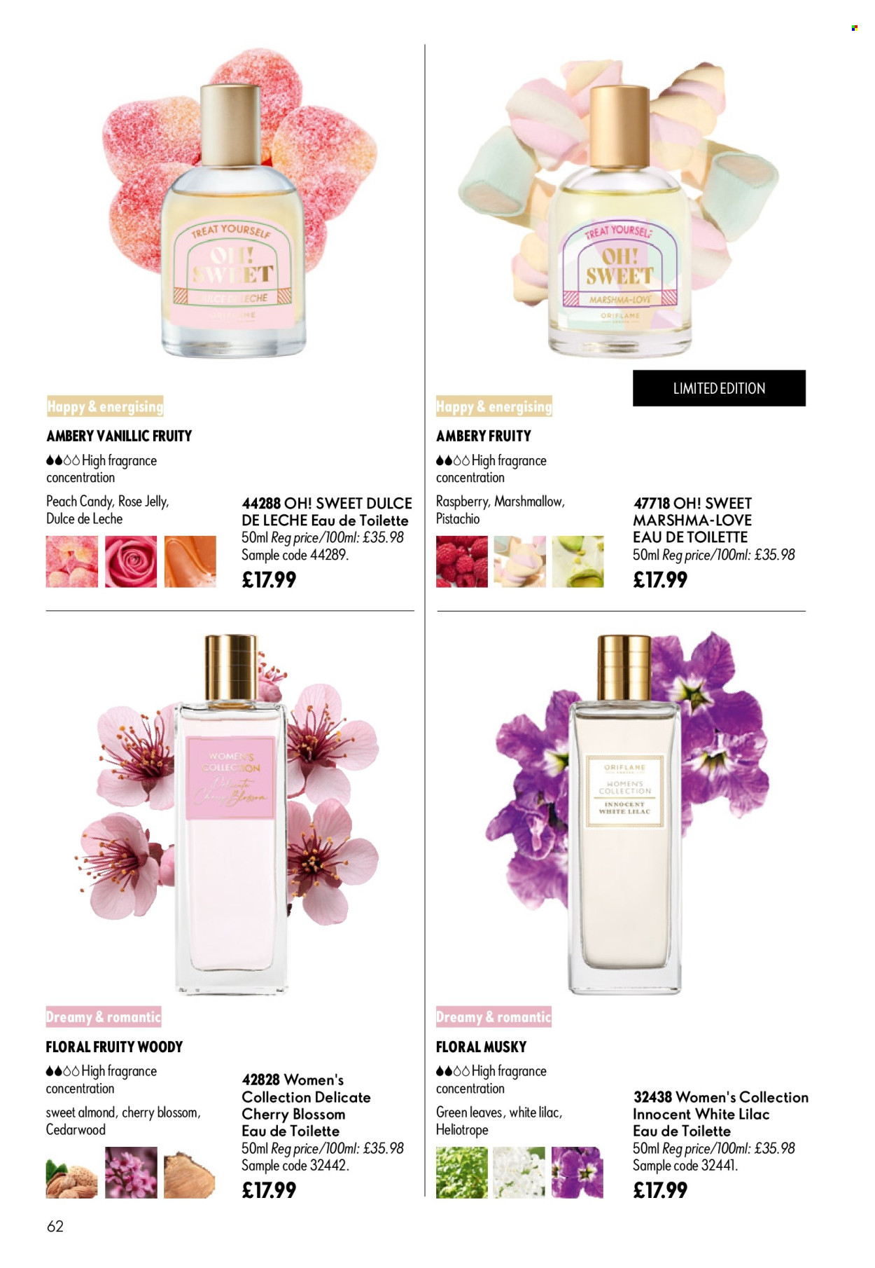 Oriflame offer  - 29.7.2026 - 18.8.2026. Page 62. Page 62