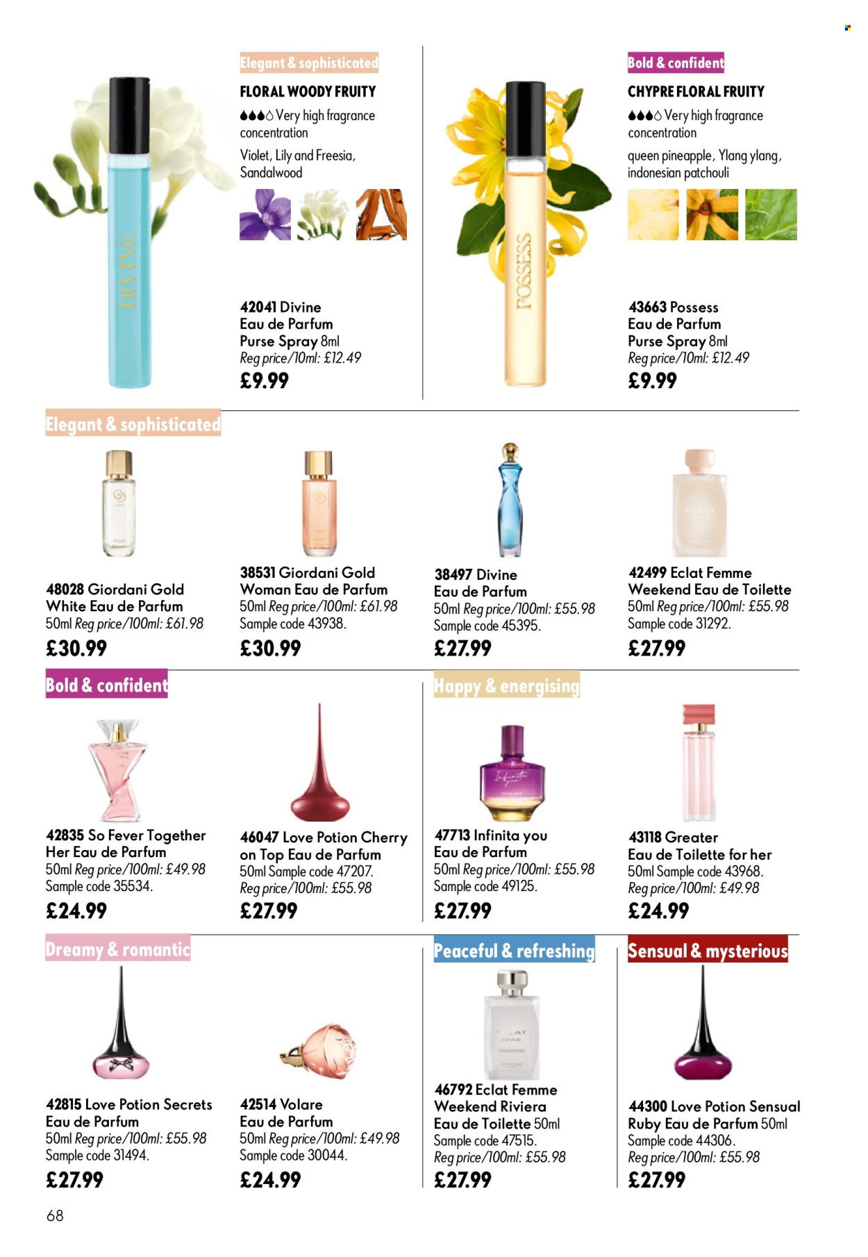 Oriflame offer  - 29.7.2026 - 18.8.2026. Page 68. Page 68