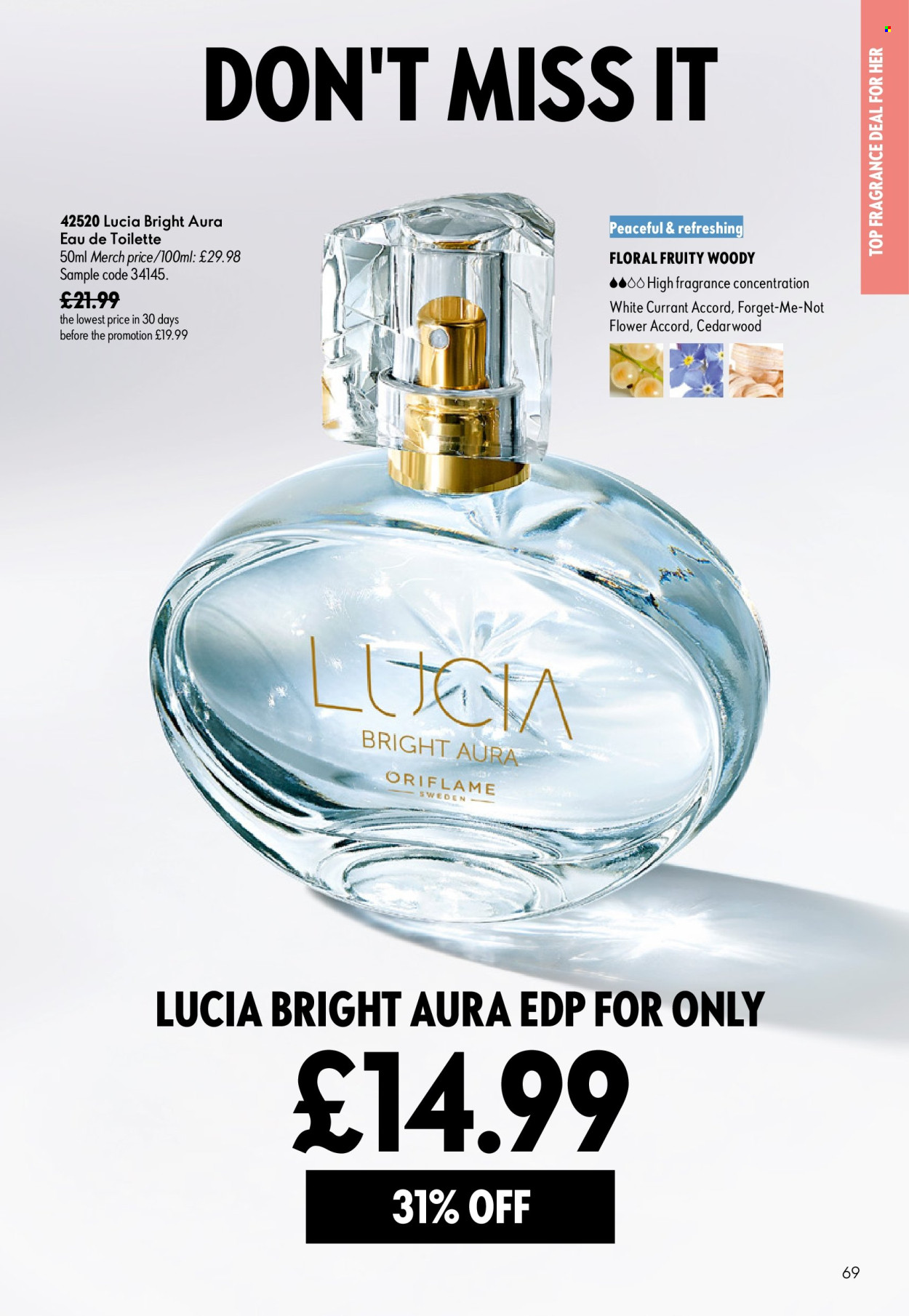 Oriflame offer  - 29.7.2026 - 18.8.2026. Page 69. Page 69