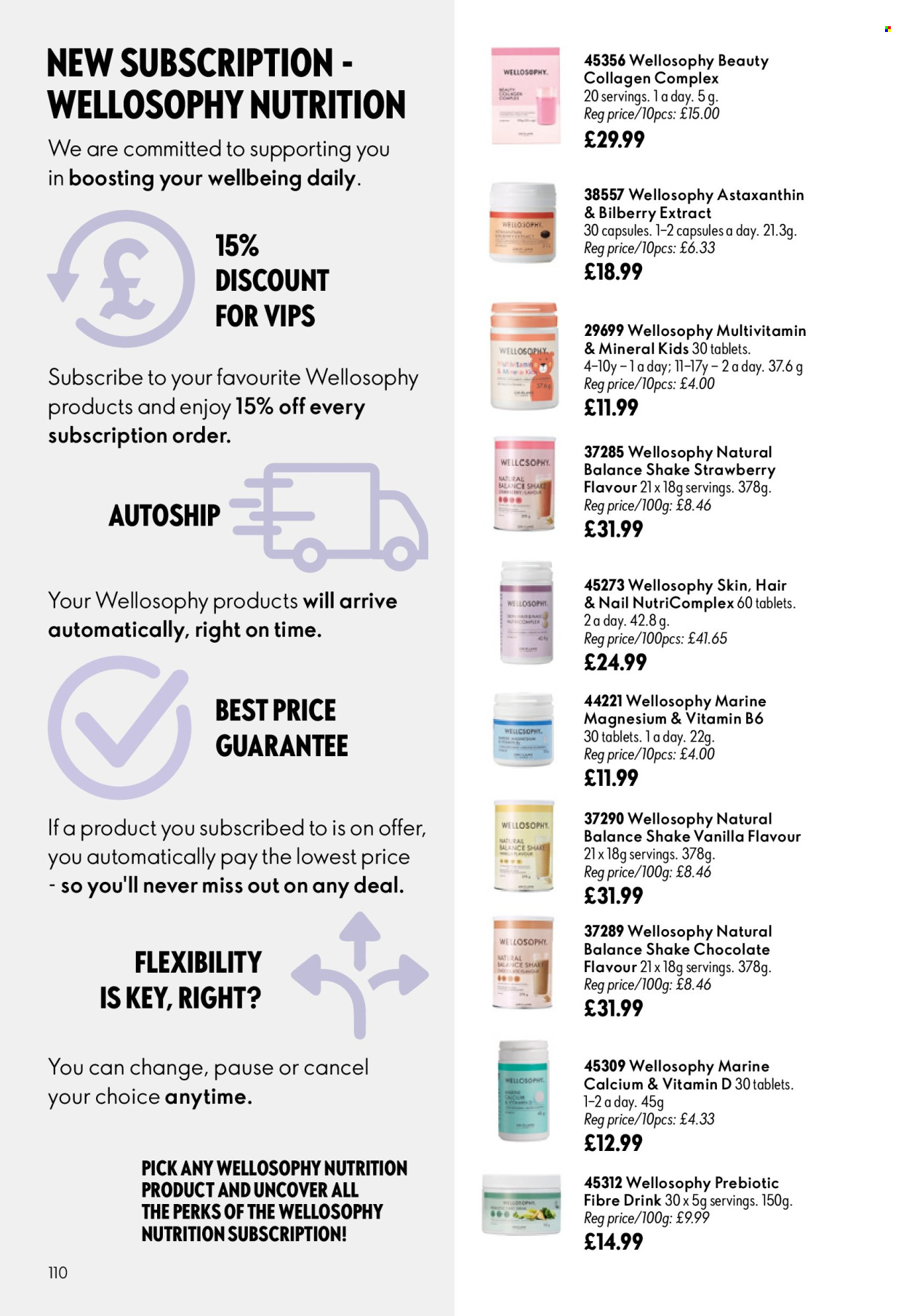Oriflame offer  - 29.7.2026 - 18.8.2026. Page 110. Page 110