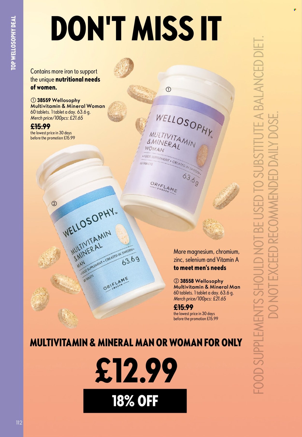 Oriflame offer  - 29.7.2026 - 18.8.2026. Page 112. Page 112