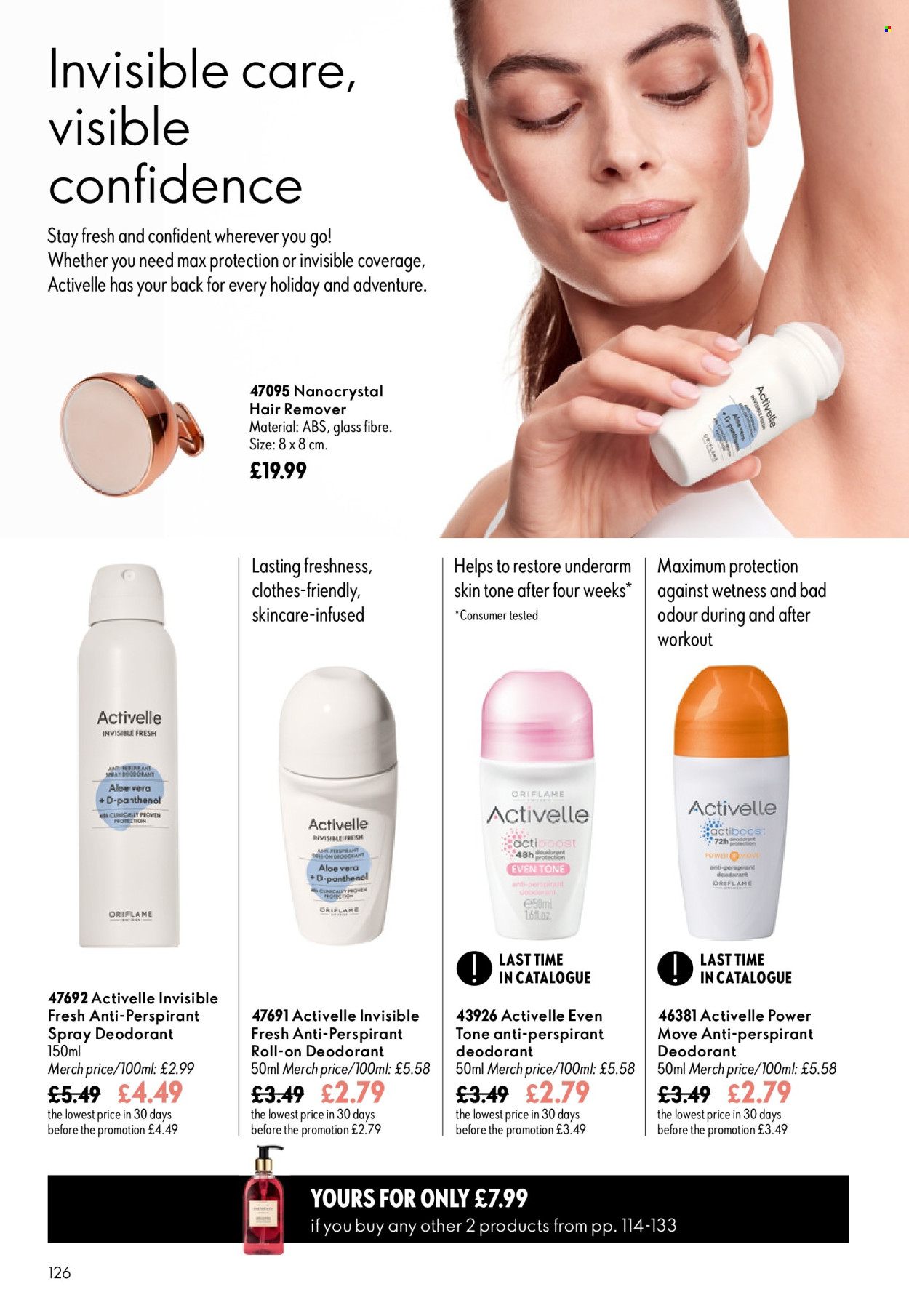 Oriflame offer  - 29.7.2026 - 18.8.2026. Page 126. Page 126