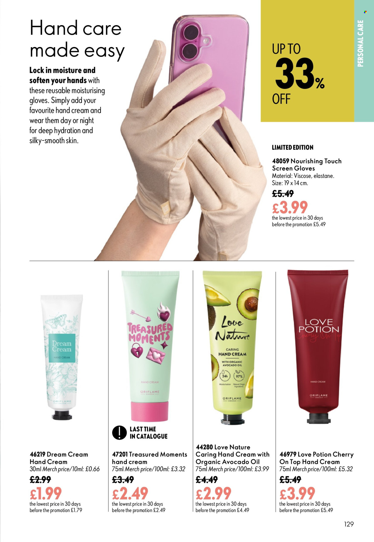 Oriflame offer  - 29.7.2026 - 18.8.2026. Page 129. Page 129