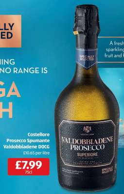 Costellore Prosecco Spumante Valdobbiadene DOCG