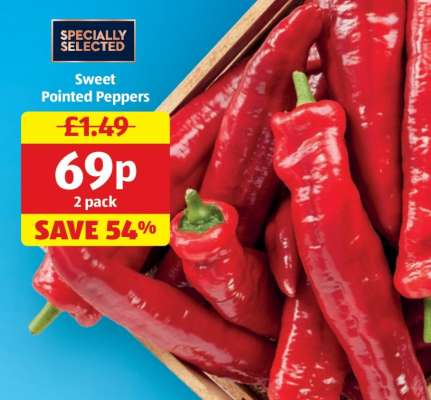 Sweet Pointed Peppers