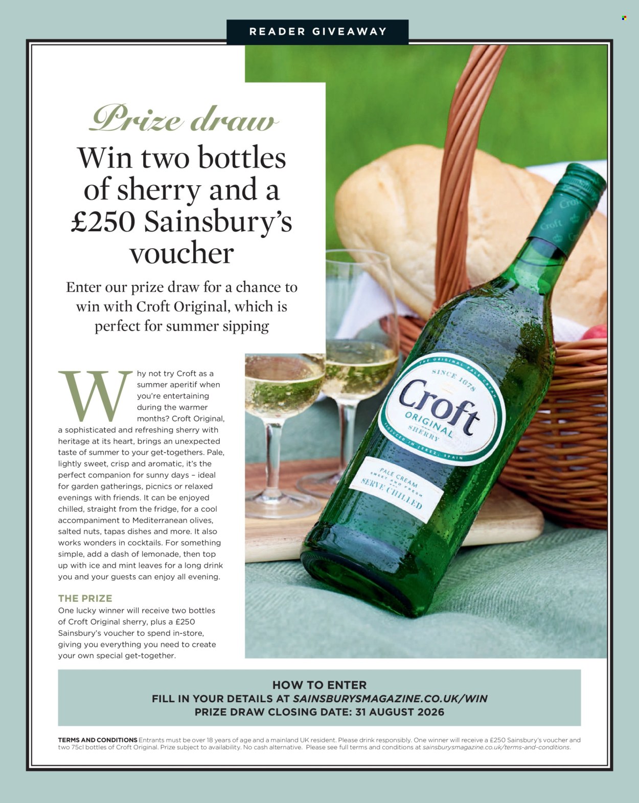 Sainsbury's offer  - 1.8.2026 - 31.8.2026. Page 108. Page 108
