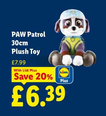 PAW Patrol 30cm Plush Toy