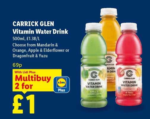 CARRICK GLEN Vitamin Water Drink