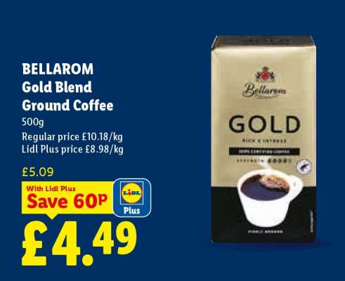 Bellarom Gold Blend Ground Coffee