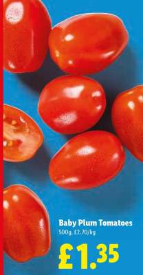 Baby Plum Tomatoes