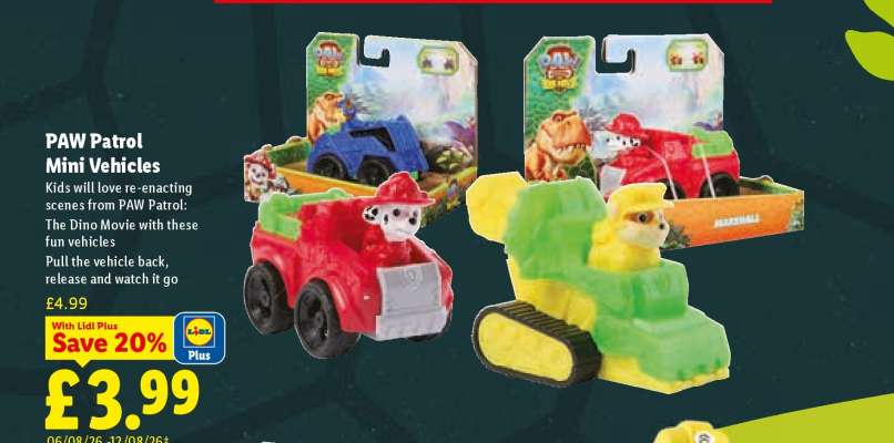PAW Patrol Mini Vehicles