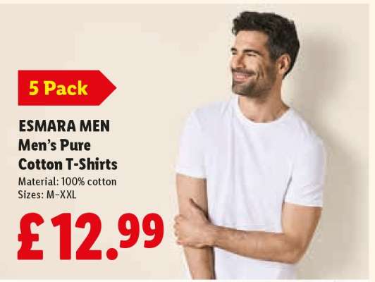 ESMARA MEN Men's Pure Cotton T-Shirts