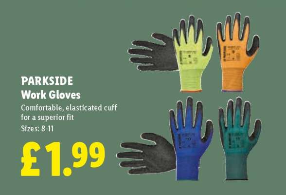 PARKSIDE Work Gloves
