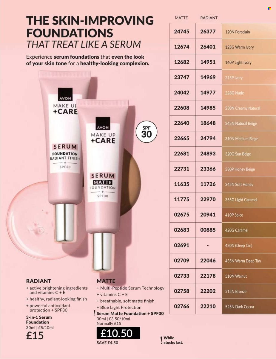 Avon offer  - 1.8.2026 - 31.8.2026. Page 70. Page 70