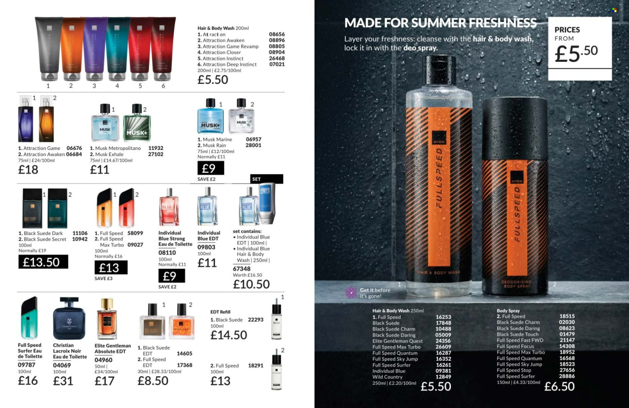 Avon offer  - 1.8.2026 - 31.8.2026. Page 283. Page 283