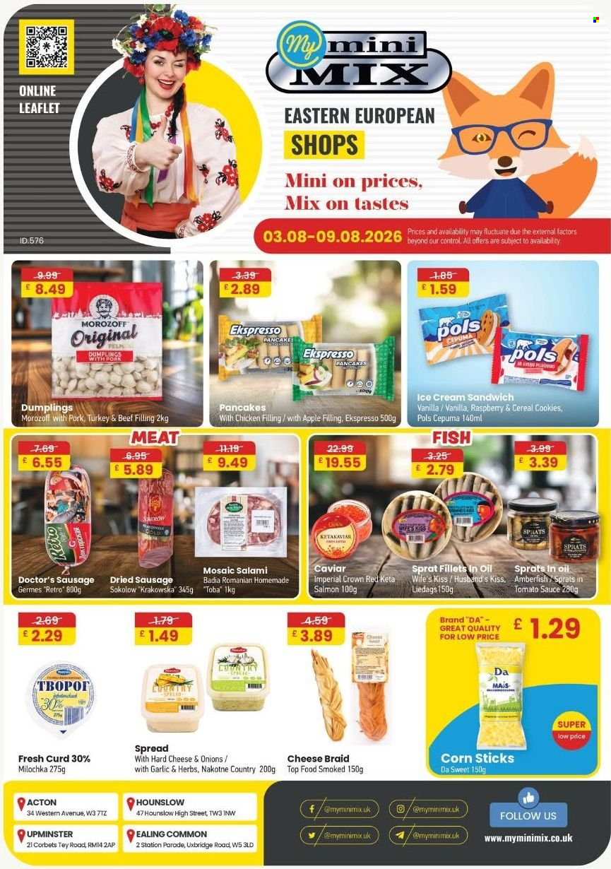 MyMINIMIX offer  - 3.8.2026 - 9.8.2026. Page 1. Page 1